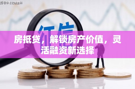 万源房抵贷，解锁房产价值，灵活融资新选择