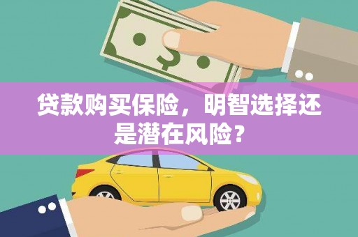 万源贷款购买保险，明智选择还是潜在风险？