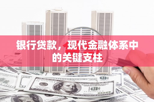 万源银行贷款，现代金融体系中的关键支柱