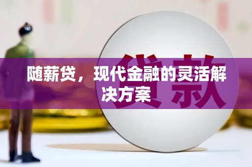 万源随薪贷，现代金融的灵活解决方案