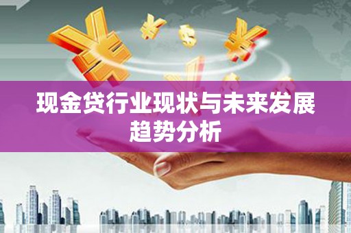 万源现金贷行业现状与未来发展趋势分析