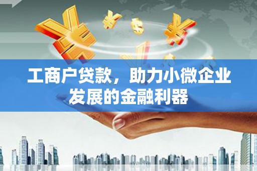 万源工商户贷款，助力小微企业发展的金融利器