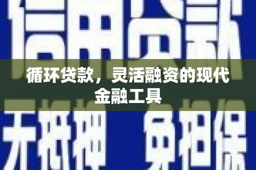 万源循环贷款，灵活融资的现代金融工具