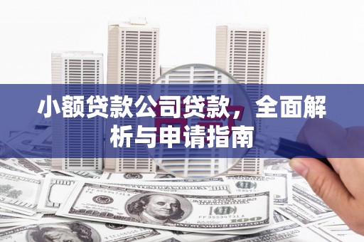 万源小额贷款公司贷款，全面解析与申请指南