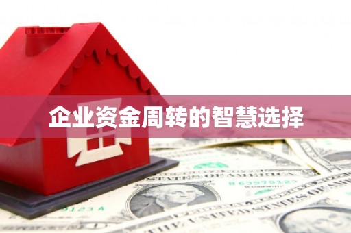万源企业资金周转的智慧选择