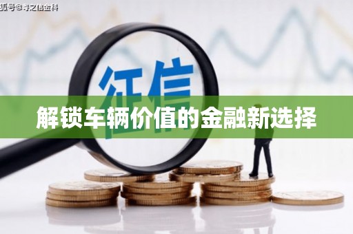 万源解锁车辆价值的金融新选择