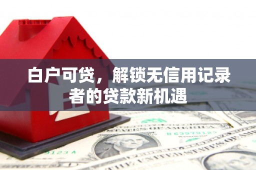 万源白户可贷，解锁无信用记录者的贷款新机遇