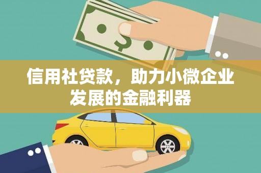 万源信用社贷款，助力小微企业发展的金融利器