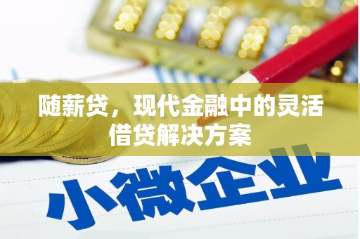 万源随薪贷，现代金融中的灵活借贷解决方案