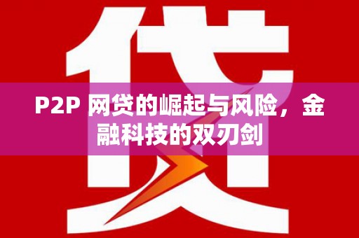 万源P2P 网贷的崛起与风险，金融科技的双刃剑