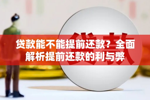 万源贷款能不能提前还款？全面解析提前还款的利与弊