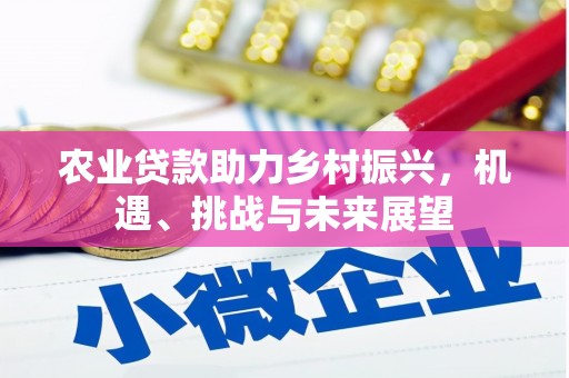 万源农业贷款助力乡村振兴，机遇、挑战与未来展望