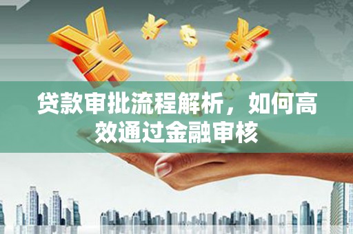 万源贷款审批流程解析，如何高效通过金融审核