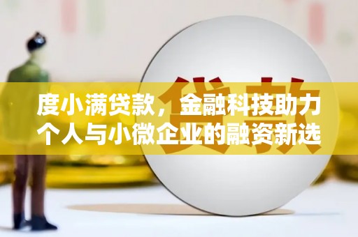 万源度小满贷款，金融科技助力个人与小微企业的融资新选择