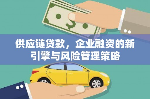 万源供应链贷款，企业融资的新引擎与风险管理策略
