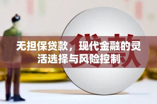万源无担保贷款，现代金融的灵活选择与风险控制