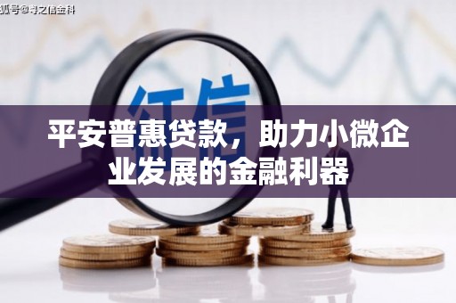 万源平安普惠贷款，助力小微企业发展的金融利器