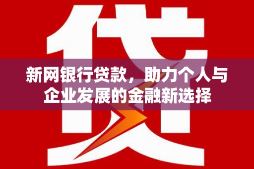 万源新网银行贷款，助力个人与企业发展的金融新选择