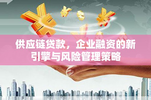 万源供应链贷款，企业融资的新引擎与风险管理策略