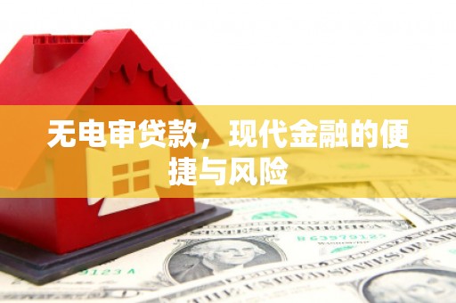 万源无电审贷款，现代金融的便捷与风险