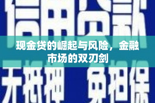 万源现金贷的崛起与风险，金融市场的双刃剑