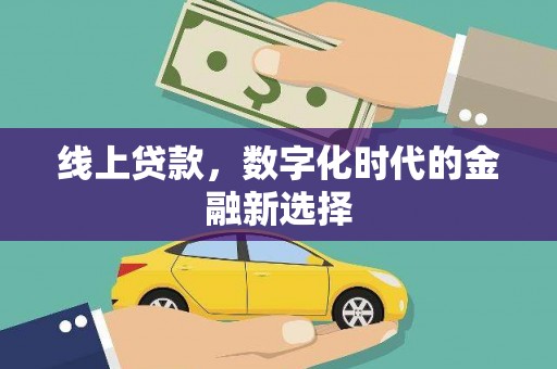 万源线上贷款，数字化时代的金融新选择