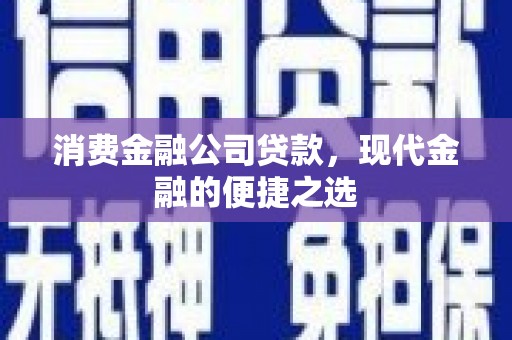 万源消费金融公司贷款，现代金融的便捷之选