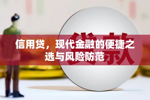 万源信用贷，现代金融的便捷之选与风险防范