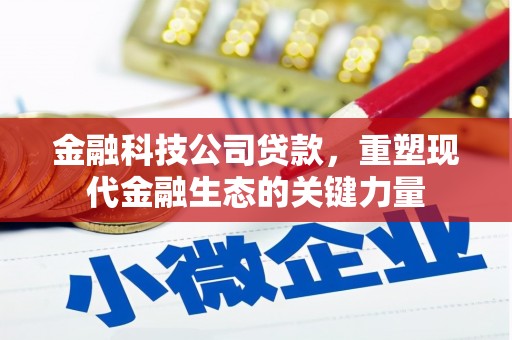 万源金融科技公司贷款，重塑现代金融生态的关键力量