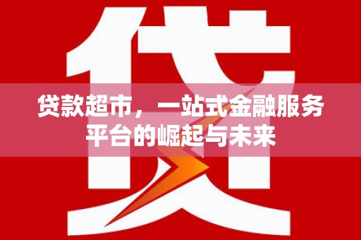 万源贷款超市，一站式金融服务平台的崛起与未来