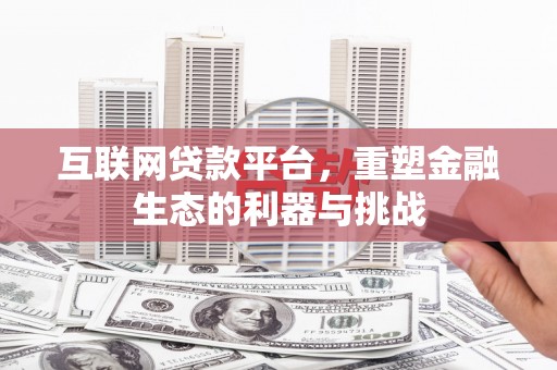 万源互联网贷款平台，重塑金融生态的利器与挑战