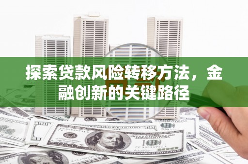 万源探索贷款风险转移方法，金融创新的关键路径