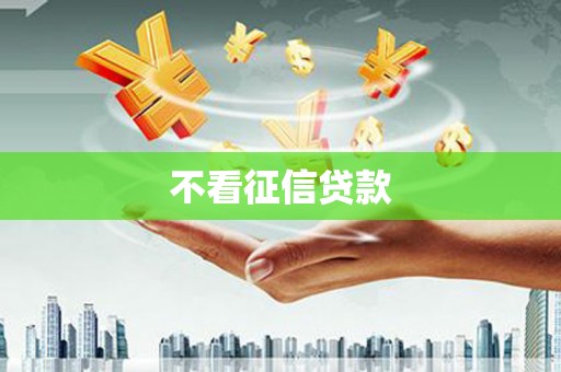 万源不看征信贷款