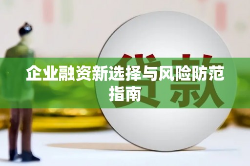 万源企业融资新选择与风险防范指南