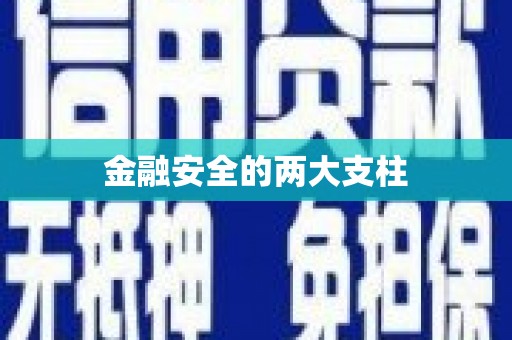 万源金融安全的两大支柱