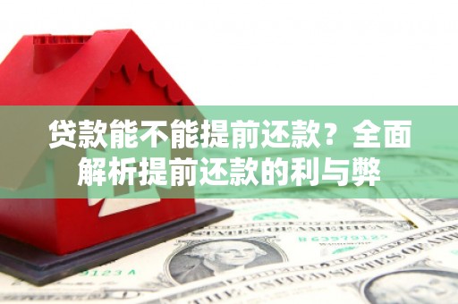 万源贷款能不能提前还款？全面解析提前还款的利与弊