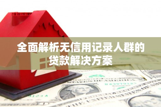万源全面解析无信用记录人群的贷款解决方案